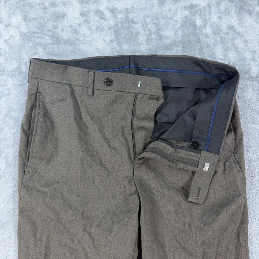 Lauren Ralph Lauren Slim Dress Pants Men's Size 31x32 Brown Heathered